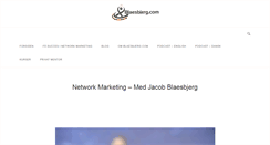 Desktop Screenshot of blaesbjerg.com